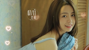 笑容很治愈的美少女