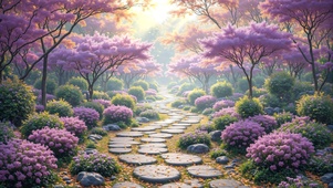 后山花草