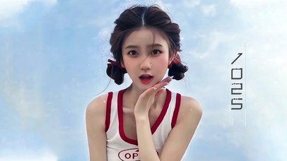 甜美清纯美女