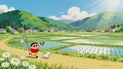 可爱童趣蜡笔小新