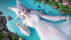 水中女神狐仙