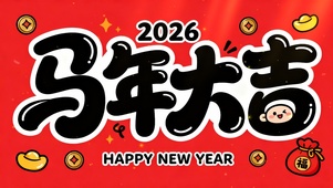 马年大吉