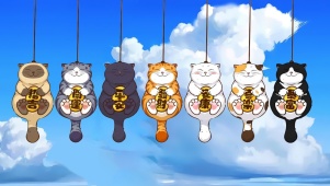 招财猫咪玩偶