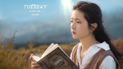 爱看书的小姐姐