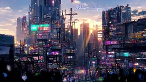 新海诚赛博朋克