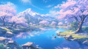 樱花湖