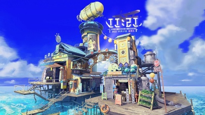 唯美治愈海上小屋