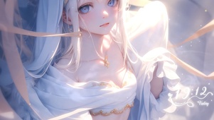 白发天使少女
