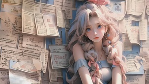 唯美清新可爱少女