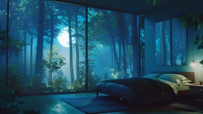 萤火虫森林卧室