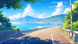 清新环海公路