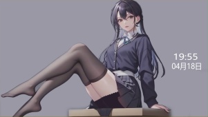 黑丝美女