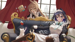逗猫女仆