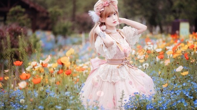 花间洛丽塔~【唯美清新风】