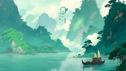 青山帆船水断流