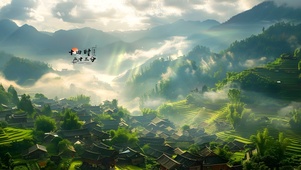 云中清新绿色山庄
