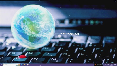 键盘地球—【主题桌面】