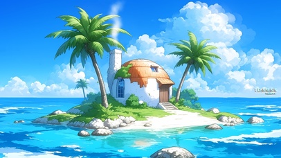 龟仙小屋（无人物）