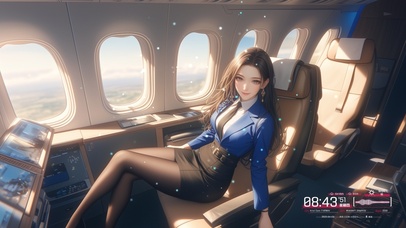 轻盈飘落，令人心醉神迷