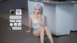 银发少女