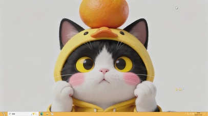 可爱呆萌小花猫主题