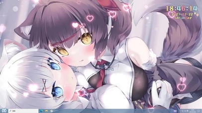 4k可爱美少女贴贴2