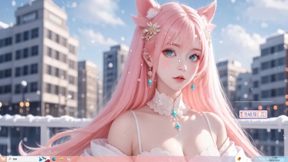 4k治愈可爱女神