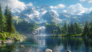 唯美山水风景