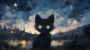 黑猫精灵