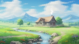 草原小屋