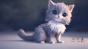 呆萌小猫咪