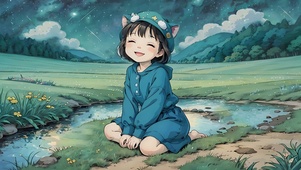 夏日夜晚