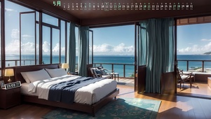 海风轻抚