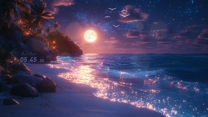 夜穹与海