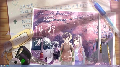 秒速五厘米的初遇（含时钟音乐）