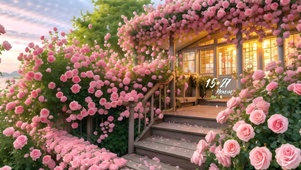 4k浪漫海边小屋