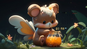 甜蜜小棕熊