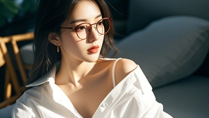白衣女孩