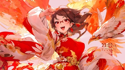 可爱 朱雀守护者