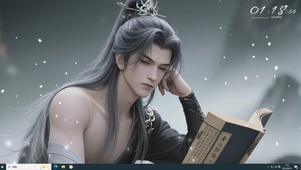 古代帅气少侠 思慕丽人