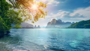 蓝色海洋