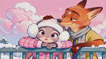 可爱治愈动物城CP