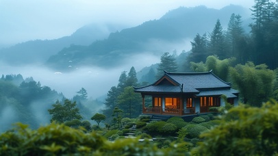 深山古屋