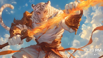 虎先锋，烈焰剑下无人生还