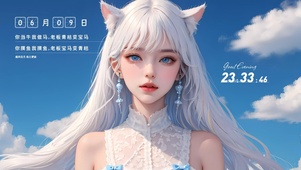 4K狼耳美少女
