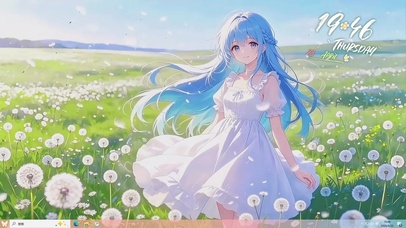 主题-蒲公英少女