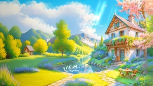 治愈系山间小屋