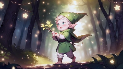 森林中的小精灵