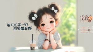 奶茶一杯