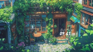 护眼绿景